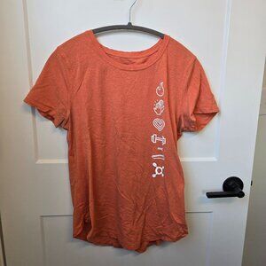 Orange Theory Orangetheory logo/icon Orange T-Shirt Medium M Orange